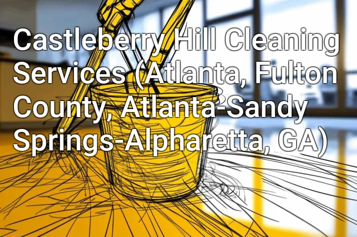 Castleberry Hill Cleaning Services (Atlanta, Fulton County, Atlanta-Sandy Springs-Alpharetta, GA)