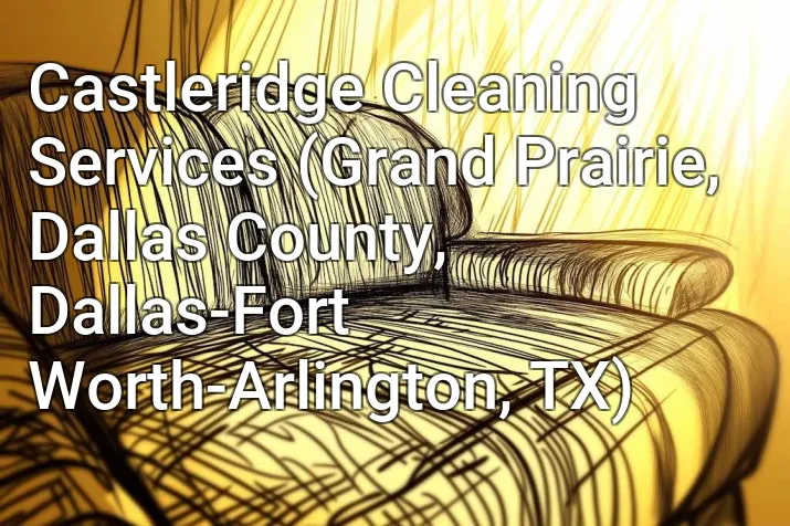 Castleridge Cleaning Services (Grand Prairie, Dallas County, Dallas-Fort Worth-Arlington, TX)