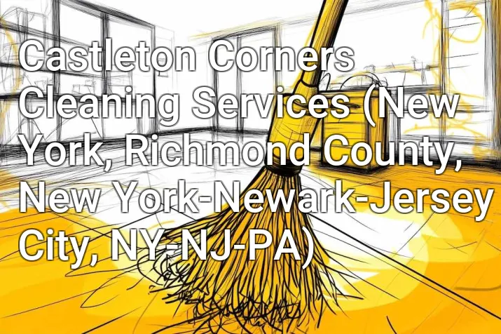 Castleton Corners Cleaning Services (New York, Richmond County, New York-Newark-Jersey City, NY-NJ-PA)