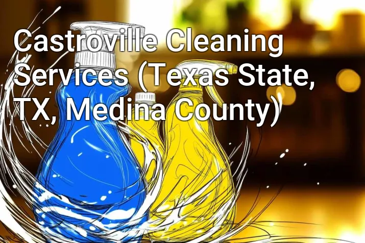 Castroville Cleaning Services (Texas State, TX, Medina County)