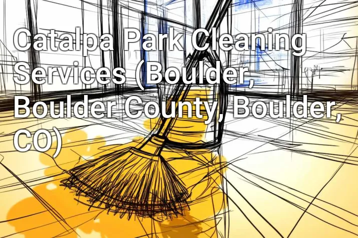 Catalpa Park Cleaning Services (Boulder, Boulder County, Boulder, CO)