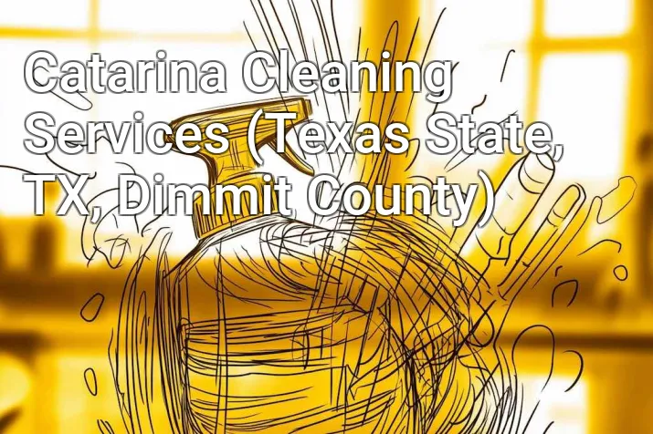 Catarina Cleaning Services (Texas State, TX, Dimmit County)