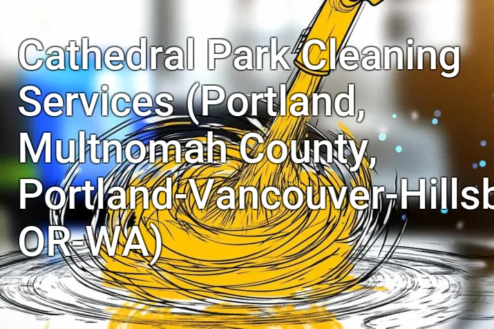Cathedral Park Cleaning Services (Portland, Multnomah County, Portland-Vancouver-Hillsboro, OR-WA)