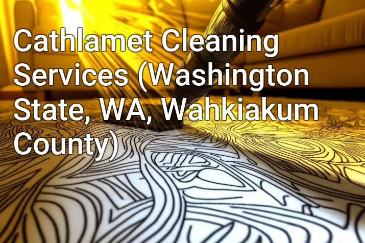 Cathlamet Cleaning Services (Washington State, WA, Wahkiakum County)