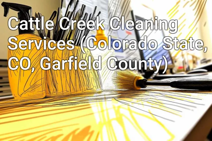 Cattle Creek Cleaning Services (Colorado State, CO, Garfield County)