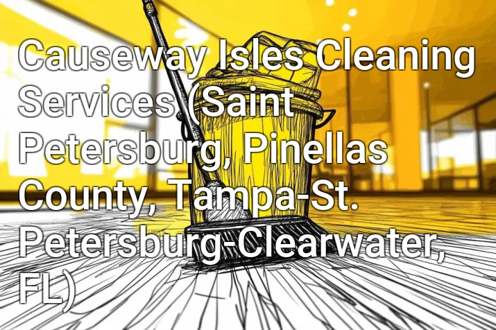 Causeway Isles Cleaning Services (Saint Petersburg, Pinellas County, Tampa-St. Petersburg-Clearwater, FL)