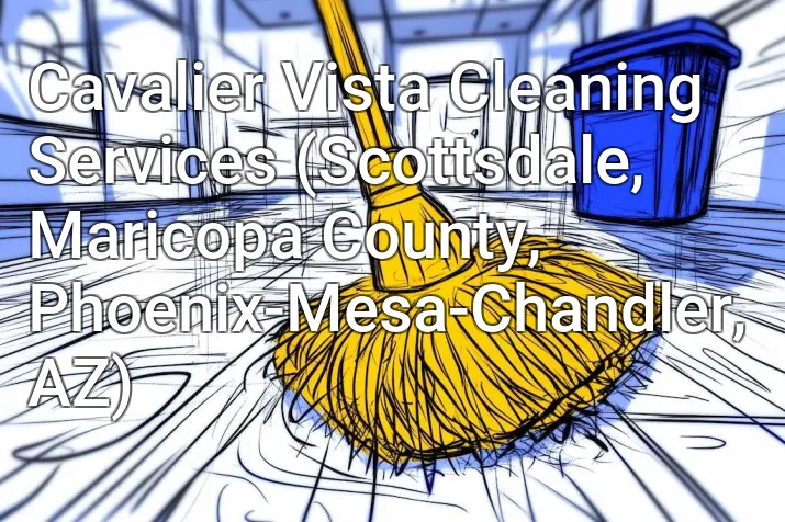 Cavalier Vista Cleaning Services (Scottsdale, Maricopa County, Phoenix-Mesa-Chandler, AZ)
