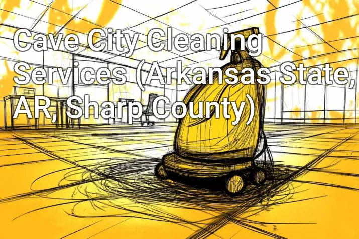 Cave City Cleaning Services (Arkansas State, AR, Sharp County)