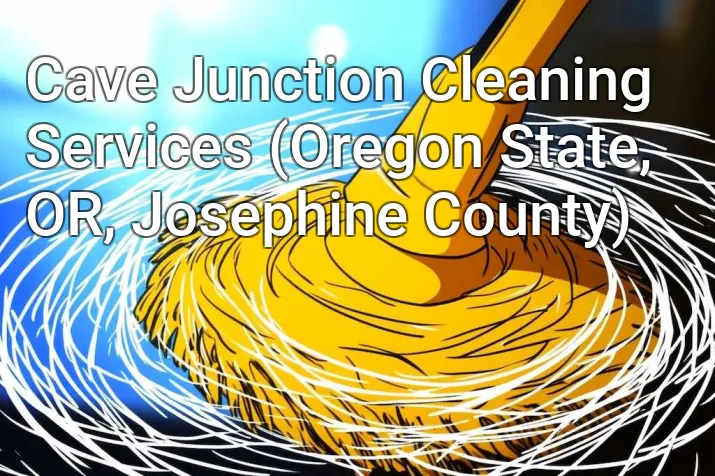 Cave Junction Cleaning Services (Oregon State, OR, Josephine County)