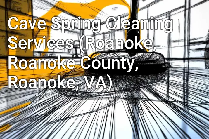 Cave Spring Cleaning Services (Roanoke, Roanoke County, Roanoke, VA)
