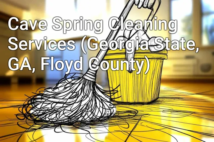 Cave Spring Cleaning Services (Georgia State, GA, Floyd County)