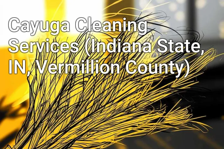 Cayuga Cleaning Services (Indiana State, IN, Vermillion County)