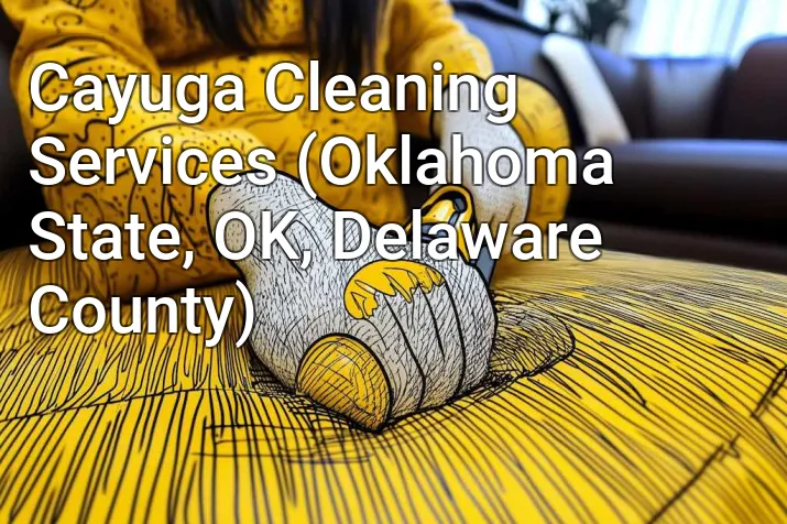 Cayuga Cleaning Services (Oklahoma State, OK, Delaware County)
