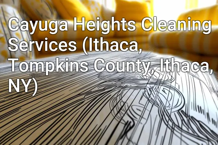 Cayuga Heights Cleaning Services (Ithaca, Tompkins County, Ithaca, NY)