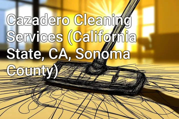 Cazadero Cleaning Services (California State, CA, Sonoma County)