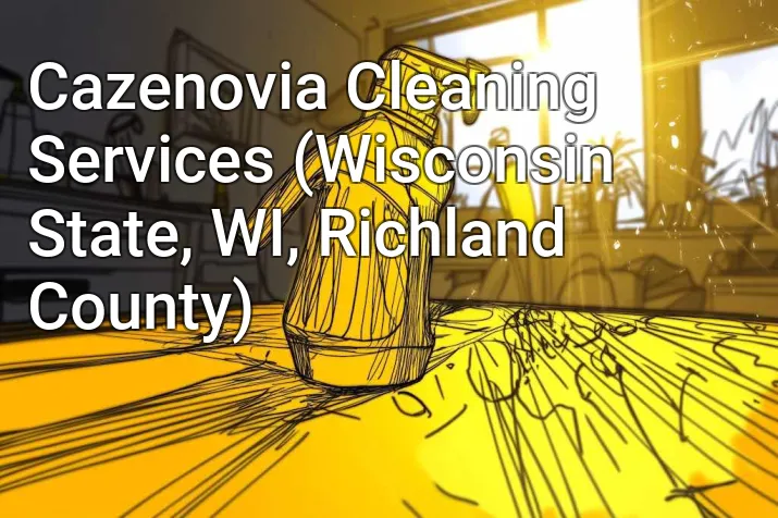 Cazenovia Cleaning Services (Wisconsin State, WI, Richland County)