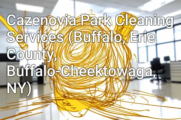 Cazenovia Park Cleaning Services (Buffalo, Erie County, Buffalo-Cheektowaga, NY)