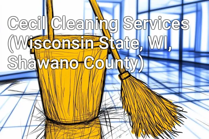 Cecil Cleaning Services (Wisconsin State, WI, Shawano County)