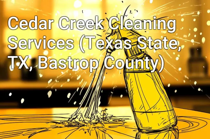 Cedar Creek Cleaning Services (Texas State, TX, Bastrop County)