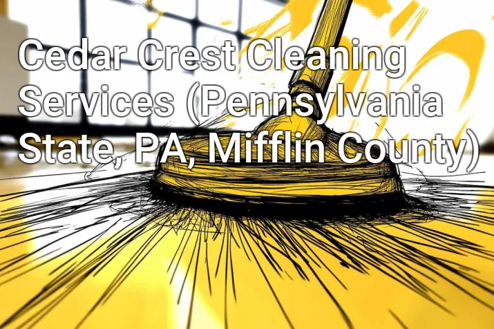 Cedar Crest Cleaning Services (Pennsylvania State, PA, Mifflin County)