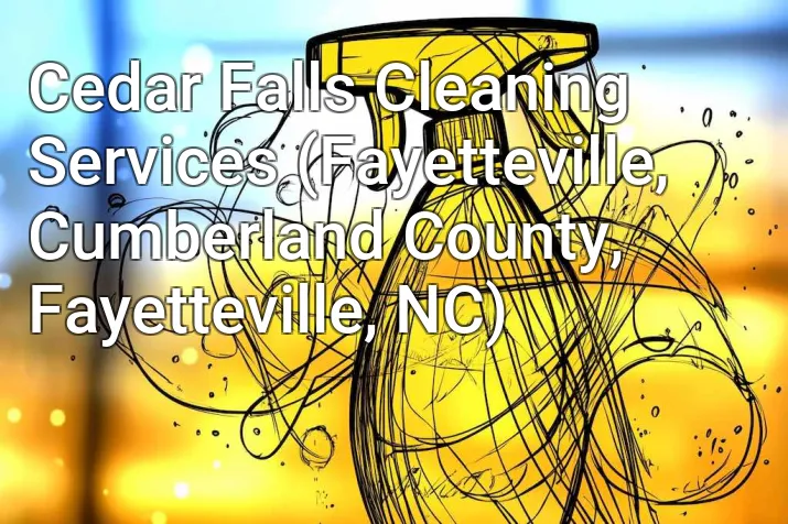 Cedar Falls Cleaning Services (Fayetteville, Cumberland County, Fayetteville, NC)