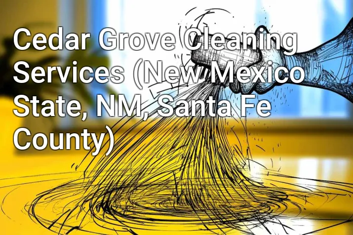 Cedar Grove Cleaning Services (New Mexico State, NM, Santa Fe County)