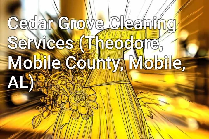 Cedar Grove Cleaning Services (Theodore, Mobile County, Mobile, AL)