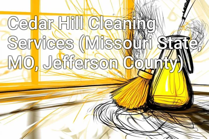 Cedar Hill Cleaning Services (Missouri State, MO, Jefferson County)