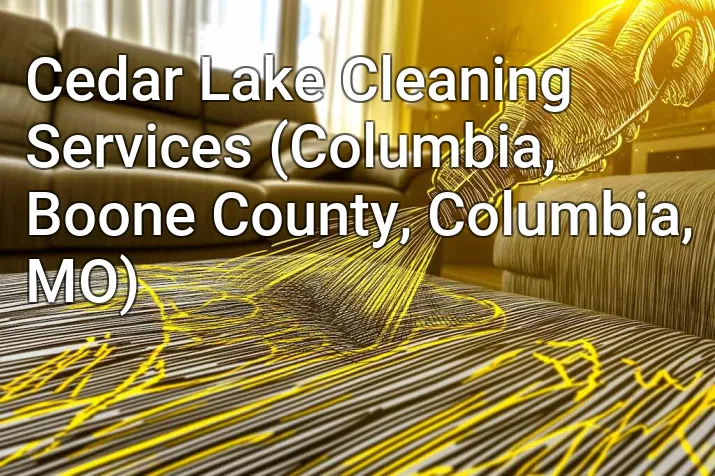 Cedar Lake Cleaning Services (Columbia, Boone County, Columbia, MO)