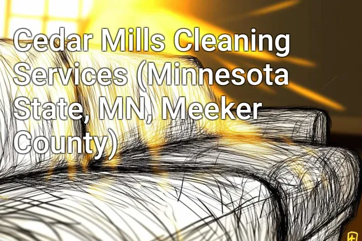 Cedar Mills Cleaning Services (Minnesota State, MN, Meeker County)