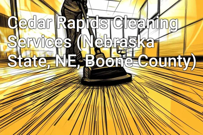 Cedar Rapids Cleaning Services (Nebraska State, NE, Boone County)