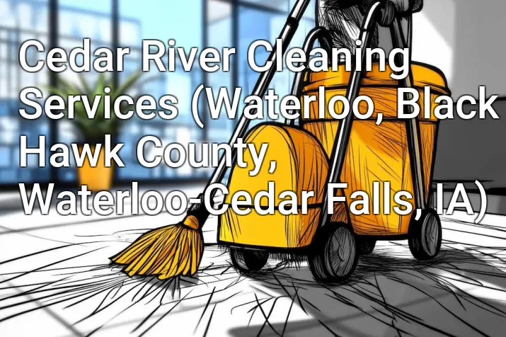 Cedar River Cleaning Services (Waterloo, Black Hawk County, Waterloo-Cedar Falls, IA)