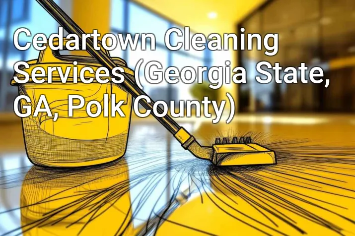 Cedartown Cleaning Services (Georgia State, GA, Polk County)