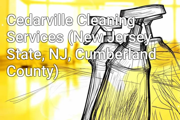 Cedarville Cleaning Services (New Jersey State, NJ, Cumberland County)