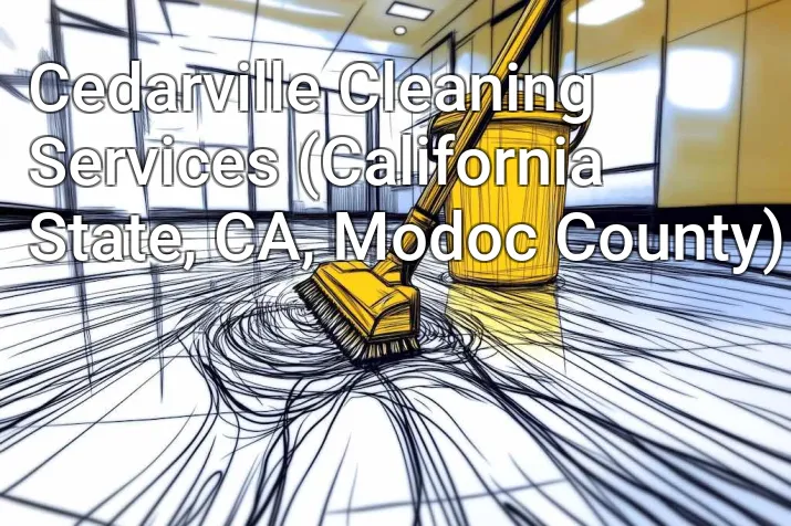 Cedarville Cleaning Services (California State, CA, Modoc County)