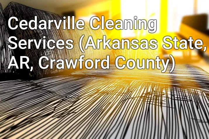Cedarville Cleaning Services (Arkansas State, AR, Crawford County)
