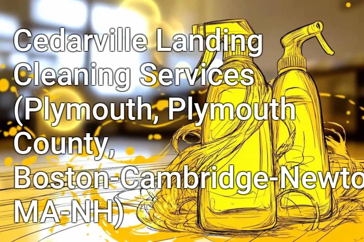 Cedarville Landing Cleaning Services (Plymouth, Plymouth County, Boston-Cambridge-Newton, MA-NH)