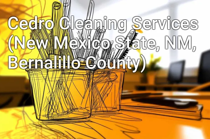 Cedro Cleaning Services (New Mexico State, NM, Bernalillo County)