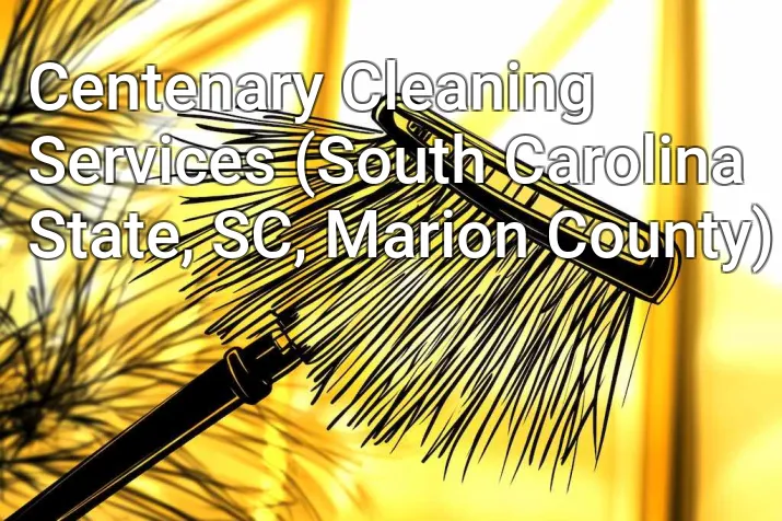 Centenary Cleaning Services (South Carolina State, SC, Marion County)