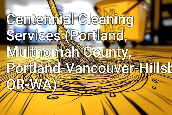 Centennial Cleaning Services (Portland, Multnomah County, Portland-Vancouver-Hillsboro, OR-WA)