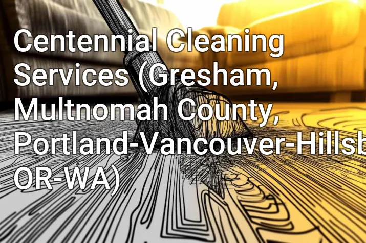 Centennial Cleaning Services (Gresham, Multnomah County, Portland-Vancouver-Hillsboro, OR-WA)