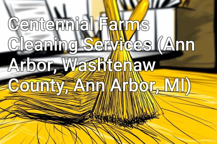 Centennial Farms Cleaning Services (Ann Arbor, Washtenaw County, Ann Arbor, MI)