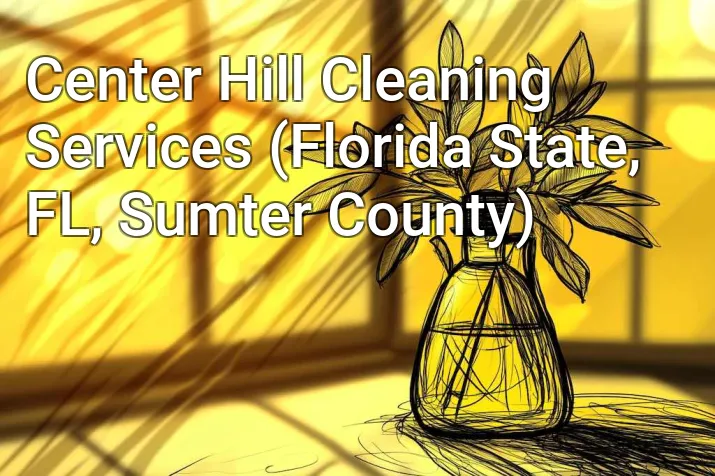 Center Hill Cleaning Services (Florida State, FL, Sumter County)