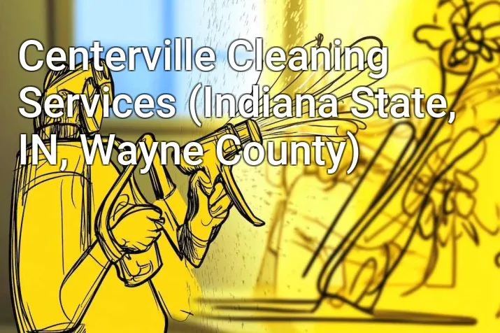Centerville Cleaning Services (Indiana State, IN, Wayne County)