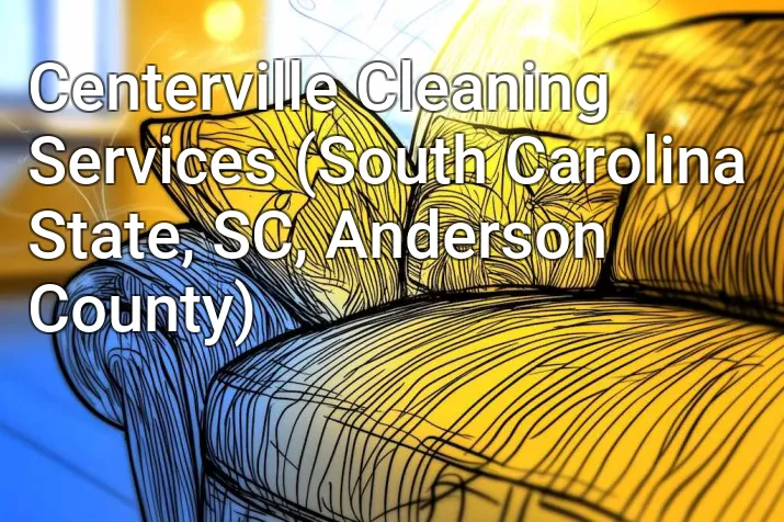 Centerville Cleaning Services (South Carolina State, SC, Anderson County)