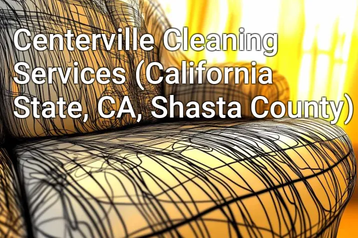 Centerville Cleaning Services (California State, CA, Shasta County)