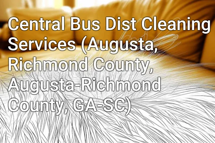 Central Bus Dist Cleaning Services (Augusta, Richmond County, Augusta-Richmond County, GA-SC)