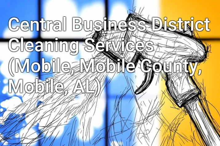 Central Business District Cleaning Services (Mobile, Mobile County, Mobile, AL)