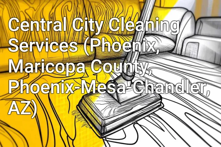 Central City Cleaning Services (Phoenix, Maricopa County, Phoenix-Mesa-Chandler, AZ)