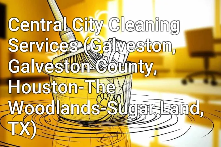 Central City Cleaning Services (Galveston, Galveston County, Houston-The Woodlands-Sugar Land, TX)